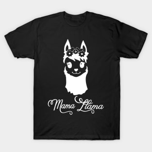 Mama Llama Mothers Day Gift T-Shirt